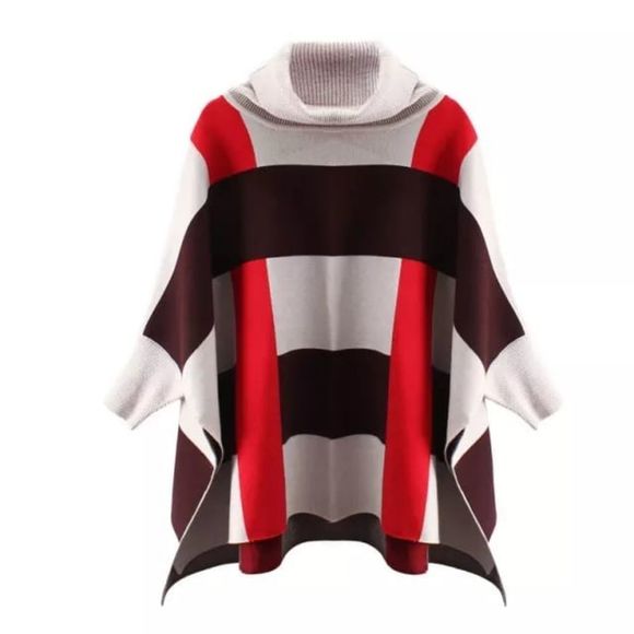 Stylish Soft Cozy Poncho - Picture 4 of 17